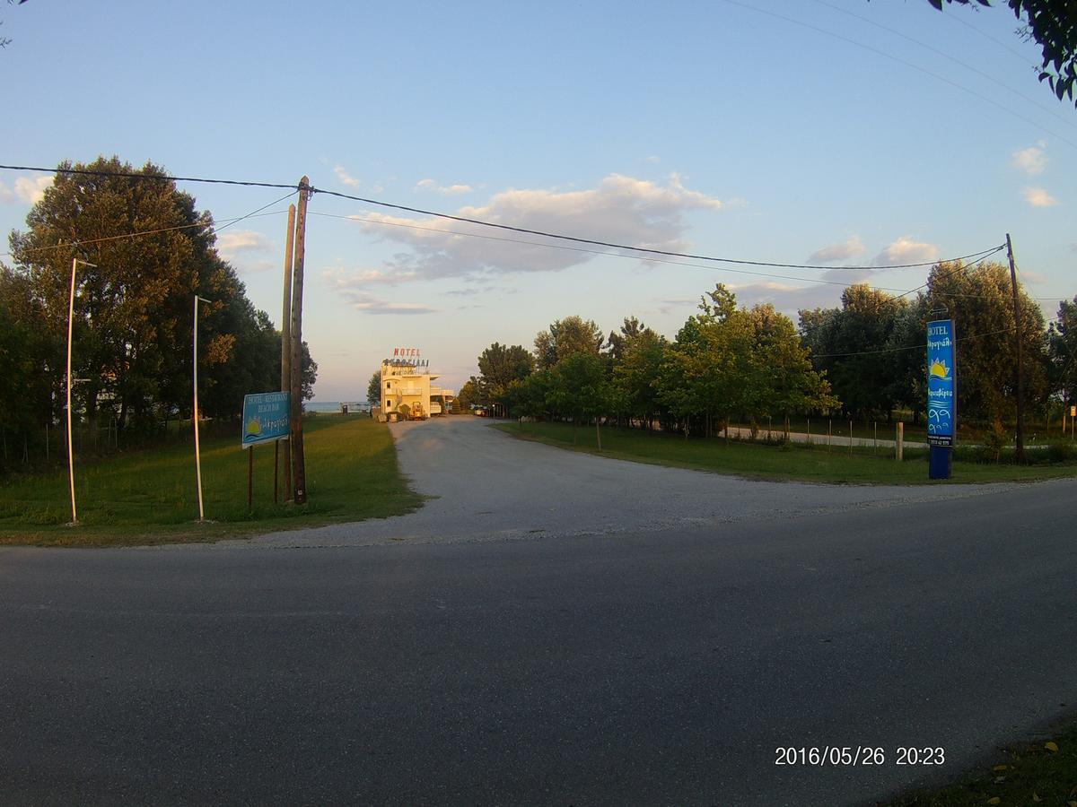 Hotel Akrogiali Корінос Екстер'єр фото